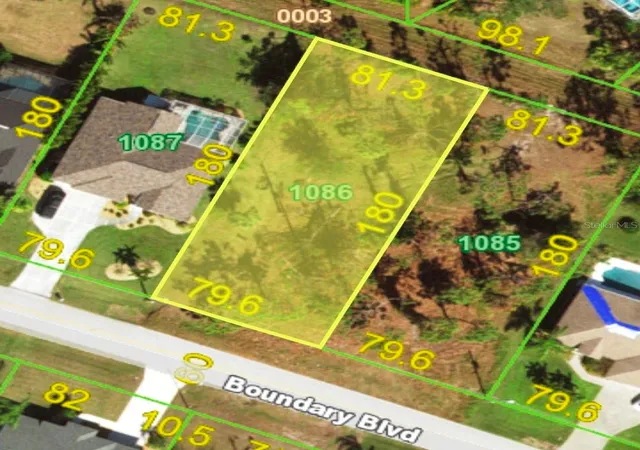 Photo 1 of Land for sale at 643 Boundary Blvd, Rotonda West, FL 33947 | MLS# D6147054 | Listing updated on 2026-04-17