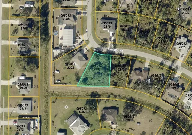 Photo 1 of Land for sale at Lot #9 Battalla Rd, North Port, FL 34291 | MLS# D6147071 | Listing updated on 2026-04-17