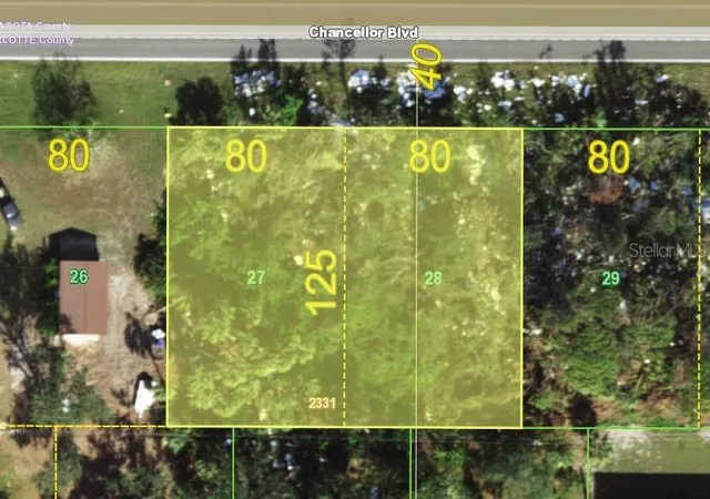 Photo 1 of Land for sale at 13529 Chancellor Blvd, Port Charlotte, FL 33953 | MLS# A4690299 | Listing updated on 2026-04-17