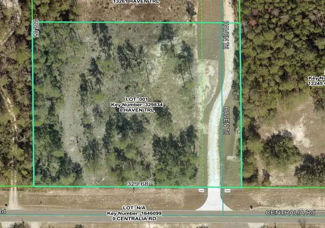 Photo 1 of Land for sale at 13183 Hvn (lot 1) Trl, Brooksville, FL 34614 | MLS# W7884913 | Listing updated on 2026-10-05