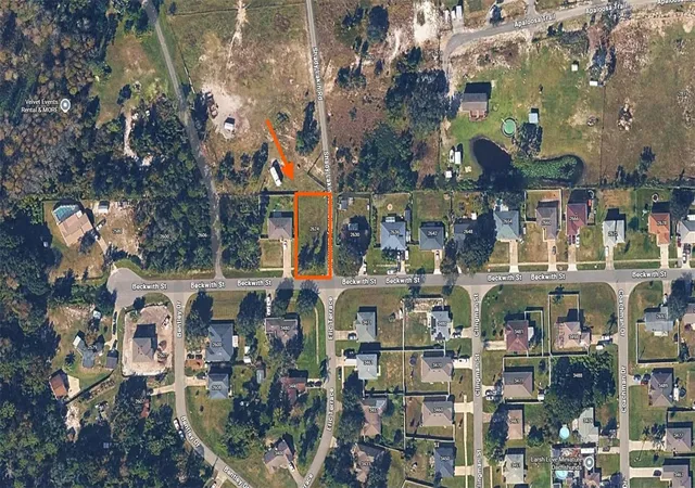 Photo 3 of Land for sale at 2624 Beckwith St, Deltona, FL 32738 | MLS# W7884950 | Listing updated on 2026-08-07