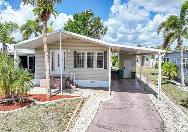 Manufactured home for sale at 2100 Kings Hwy #206, Port Charlotte, FL 33980 | MLS# C7525112
