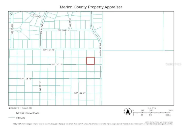 Photo 2 of Land for sale at 0 Sw 110th Lane, Ocala, FL 34476 | MLS# OM723219 | Listing updated on 2026-04-22