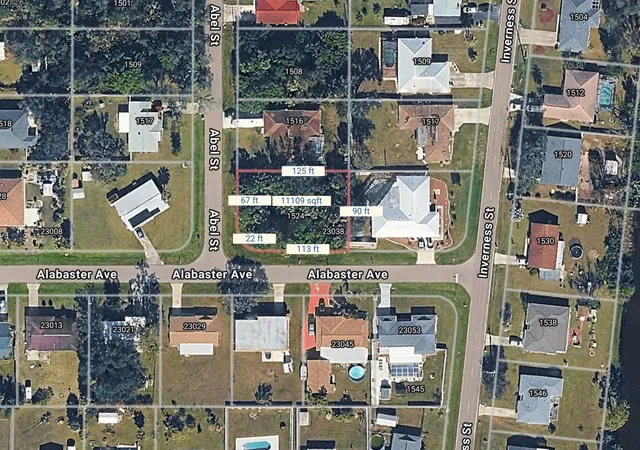 Photo 1 of Land for sale at 1524 Abel St, Port Charlotte, FL 33952 | MLS# C7525280 | Listing updated on 2026-07-23