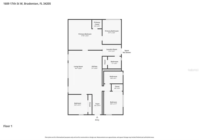 3rd image of 1609 17Th St W, Bradenton, FL 34205 | MLS# A4691182