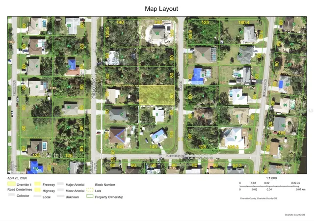 Photo 1 of Land for sale at 1509 Abel St, Port Charlotte, FL 33952 | MLS# D6147183 | Listing updated on 2026-07-21