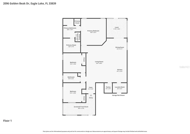 42nd image of 2096 Golden Beak Dr, Eagle Lake, FL 33839 | MLS# TB8501339
