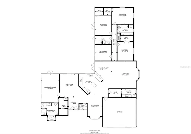 Photo 3 of Single family home for sale at 464 E Liberty St, Hernando, FL 34442 | MLS# W7885227 | Listing updated on 2026-08-23