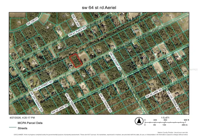 Photo 1 of Land for sale at 0 Sw 64 Street Rd, Ocala, FL 34481 | MLS# OM723652 | Listing updated on 2026-08-28
