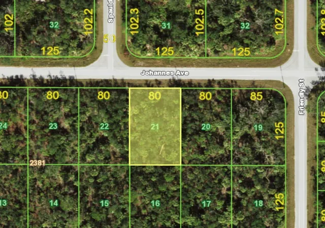 Photo 1 of Land for sale at 13181 Johannes Ave, Port Charlotte, FL 33953 | MLS# O6403009 | Listing updated on 2026-05-01
