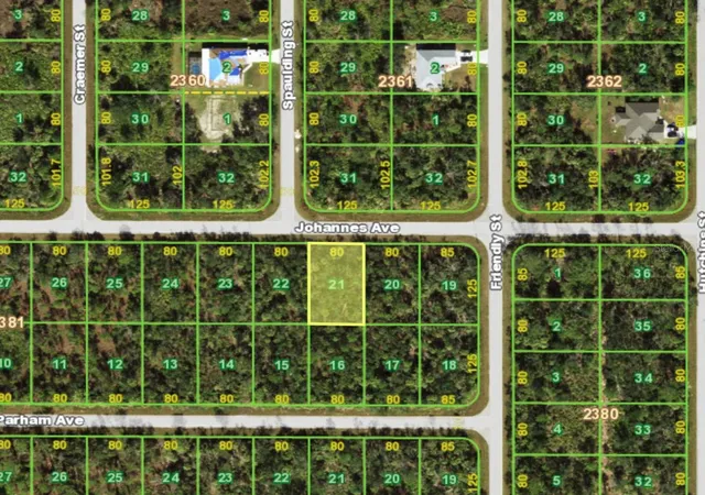 Photo 2 of Land for sale at 13181 Johannes Ave, Port Charlotte, FL 33953 | MLS# O6403009 | Listing updated on 2026-05-01