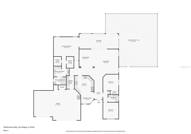 36th image of 1309 Brunson Wy, The Villages, FL 32162 | MLS# O6403381