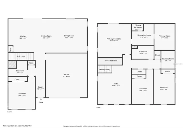 3rd image of 1542 Sugarbelle Cir, Mascotte, FL 34753 | MLS# O6403831