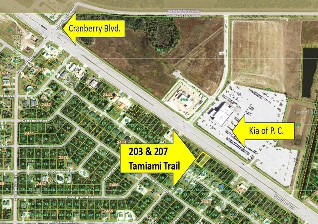 Photo 1 of Land for sale at 203 Tamiami Trl, Port Charlotte, FL 33953 | MLS# C7525724 | Listing updated on 2026-05-05