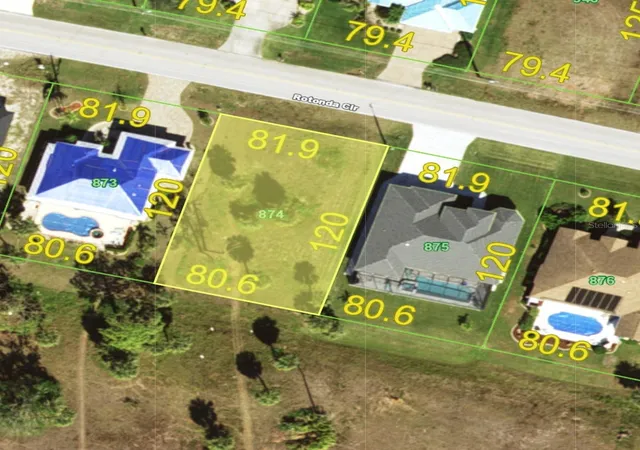 Photo 1 of Land for sale at 596 Rotonda Cir, Rotonda West, FL 33947 | MLS# D6147338 | Listing updated on 2026-05-05