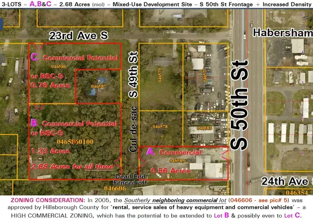 Photo 1 of Land for sale at 2319 S 50th Street, Tampa, FL 33619 | MLS# TB8505704 | Listing updated on 2026-05-07