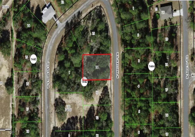 Photo 1 of Land for sale at 11126 N Trigger Ter, Citrus Springs, FL 34433 | MLS# O6406107 | Listing updated on 2026-05-09