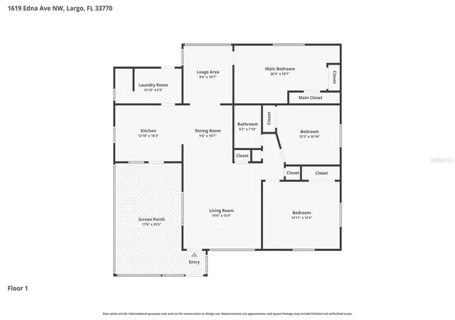 21st image of 1619 Edna Ave, Largo, FL 33770 | MLS# O6407031