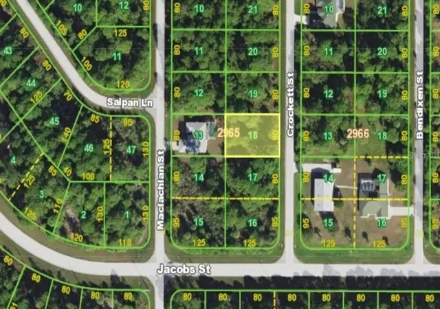 Photo 1 of Land for sale at 2473 Crockett St, Port Charlotte, FL 33953 | MLS# A4693393 | Listing updated on 2026-10-26