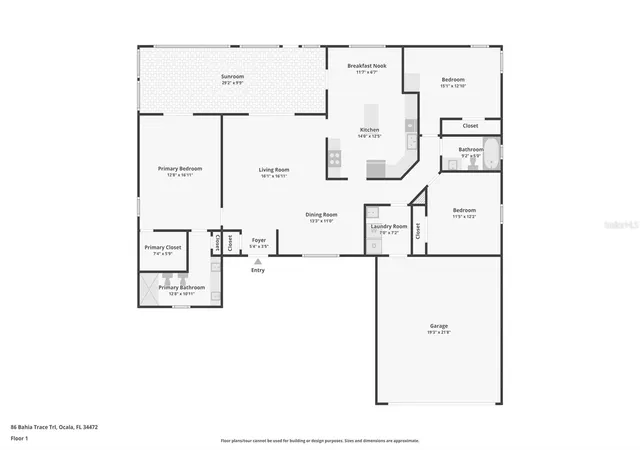 Photo 2 of Single family home for sale at 86 Bahia Tr Trl, Ocala, FL 34472 | MLS# OM724651 | Listing updated on 2026-08-08