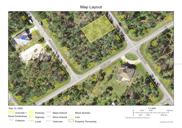 Photo 1 of Land for sale at 1193 Hammacher Ln, Port Charlotte, FL 33953 | MLS# C7526109 | Listing updated on 2026-05-21