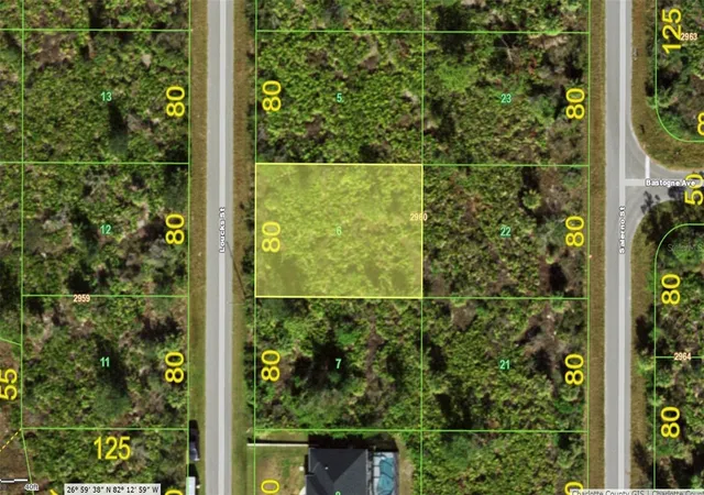 Photo 1 of Land for sale at 2356 Loucks St, Port Charlotte, FL 33953 | MLS# D6147451 | Listing updated on 2026-09-22
