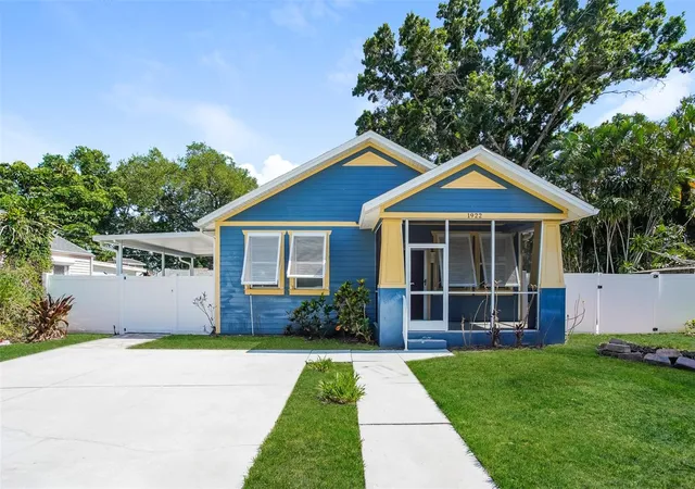 Photo 1 of Sale Pending at 1922 20th Avenue N, St Petersburg, FL 33713 | MLS# TB8508178 | Listing updated on 2026-09-04