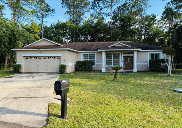 Photo 1 of Single family home for sale at 14 Squash Blossom Ct, Palm Coast, FL 32164 | MLS# O6407535 | Listing updated on 2026-05-14