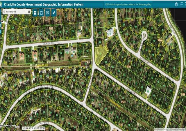Photo 1 of Land for sale at 6986 Cheerful St, Port Charlotte, FL 33981 | MLS# N6144329 | Listing updated on 2026-05-16