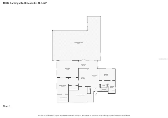 Photo 3 of Single family home for sale at 10002 Domingo Dr, Brooksville, FL 34601 | MLS# W7885765 | Listing updated on 2026-09-06