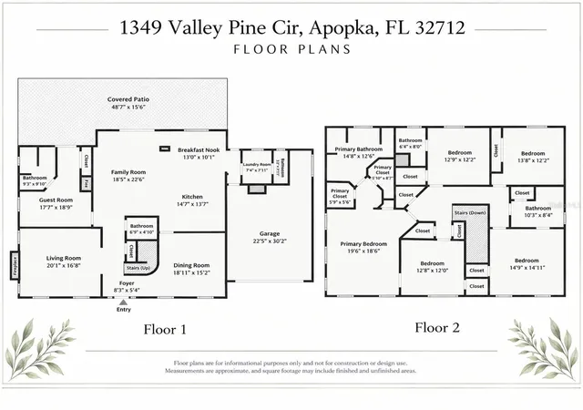 Photo 4 of Single family home for sale at 1349 Valley Pine Cir, Apopka, FL 32712 | MLS# O6408227 | Listing updated on 2026-10-06