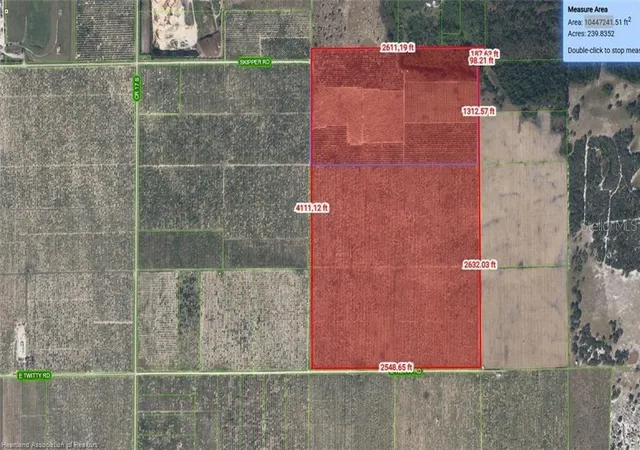 Photo 1 of Land for sale at 8923 E + 6611 Twitty Rd, Sebring, FL 33876 | MLS# L4961970 | Listing updated on 2026-08-10