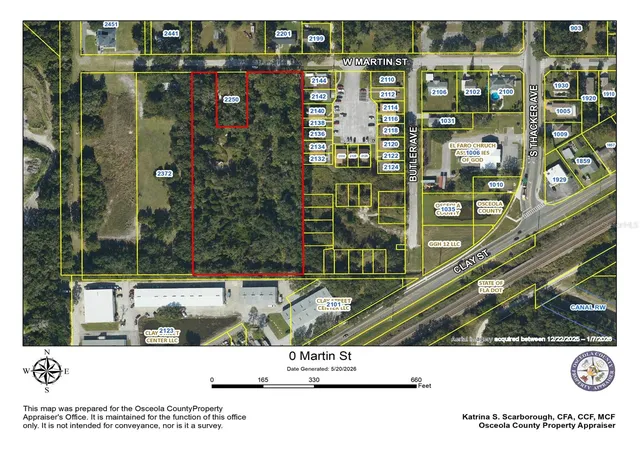 Photo 3 of Land for sale at W Martin St, Kissimmee, FL 34741 | MLS# S5150349 | Listing updated on 2026-06-02