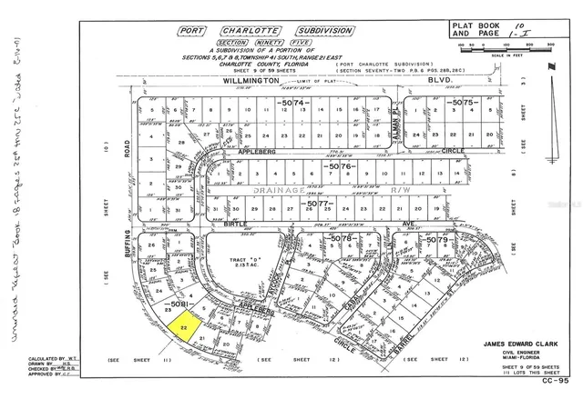 Photo 1 of Land for sale at 12400 Buffing Rd, Port Charlotte, FL 33981 | MLS# D6147570 | Listing updated on 2026-05-26
