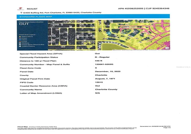 Photo 3 of Land for sale at 12400 Buffing Rd, Port Charlotte, FL 33981 | MLS# D6147570 | Listing updated on 2026-05-26