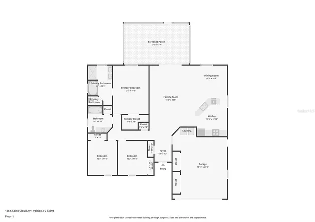 35th image of 126 S Saint Cloud Ave, Valrico, FL 33594 | MLS# TB8512173
