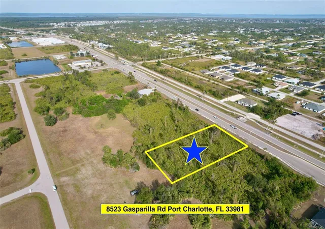 Photo 2 of Land for sale at 8523 Gasparilla Rd, Port Charlotte, FL 33981 | MLS# O6411332 | Listing updated on 2026-10-19