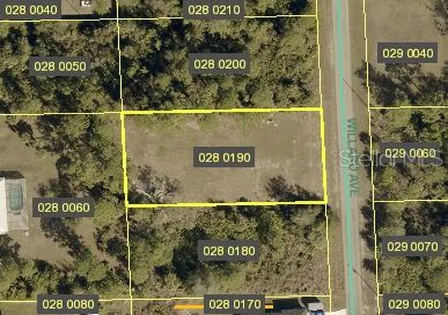 Photo 1 of Land for sale at 613 Willard Ave W, Lehigh Acres, FL 33972 | MLS# O6411442 | Listing updated on 2026-08-09