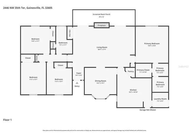Homes for sale in Gainesville, FL | 2446 Nw 35th Ter, Gainesville, FL 32605 | MLS# GC540708