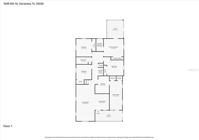 Photo 3 of Single family home for sale at 1649 8th Street, Sarasota, FL 34236 | MLS# A4695133 | Listing updated on 2026-09-03