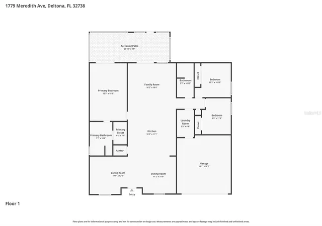 Homes for sale in Deltona, FL | 1779 Meredith Ave, Deltona, FL 32738 | MLS# O6411792
