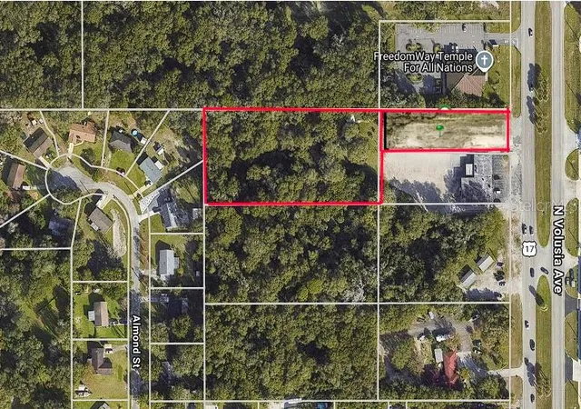 Photo 1 of Land for sale at 2161 N Volusia Ave, Orange City, FL 32763 | MLS# O6411798 | Listing updated on 2026-10-04