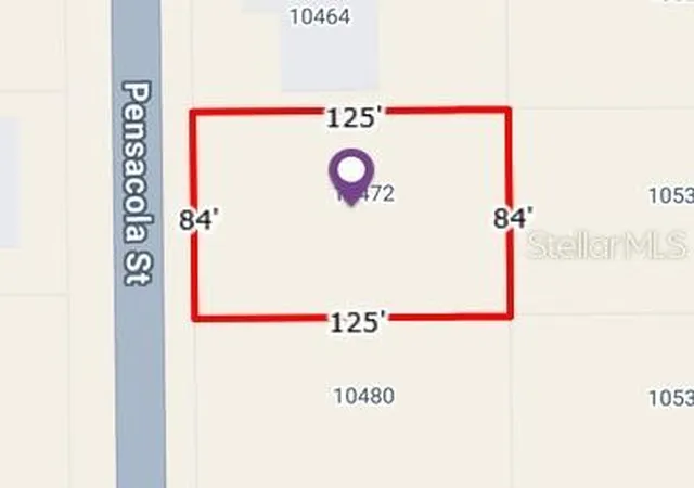 Photo 2 of Land for sale at 10472 Pensacola St, Port Charlotte, FL 33981 | MLS# C7526715 | Listing updated on 2026-05-30