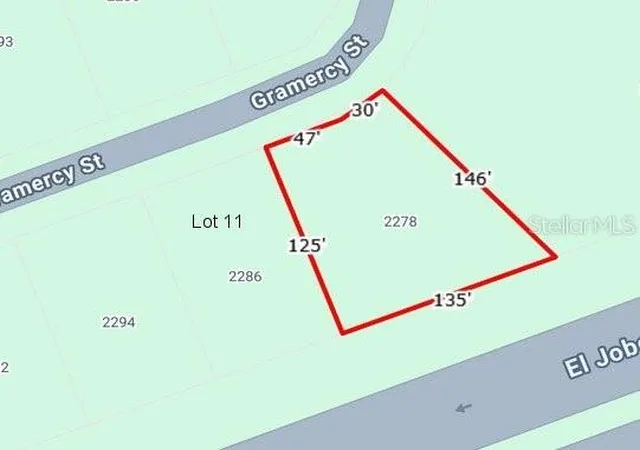 Photo 2 of Land for sale at 2278 Gramercy St, Port Charlotte, FL 33953 | MLS# C7526733 | Listing updated on 2026-05-30