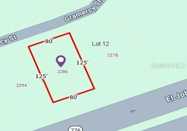 Photo 2 of Land for sale at 2286 Gramercy St, Port Charlotte, FL 33953 | MLS# C7526734 | Listing updated on 2026-05-30