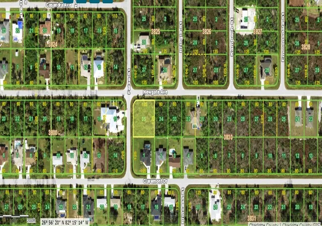 Photo 1 of Land for sale at 12055 Newgate Ave, Port Charlotte, FL 33981 | MLS# A4695535 | Listing updated on 2026-06-02