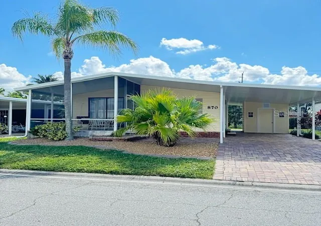 Photo 1 of Manufactured home for sale at 2100 Kings Hwy #870, Port Charlotte, FL 33980 | MLS# C7526832 | Listing updated on 2026-10-06
