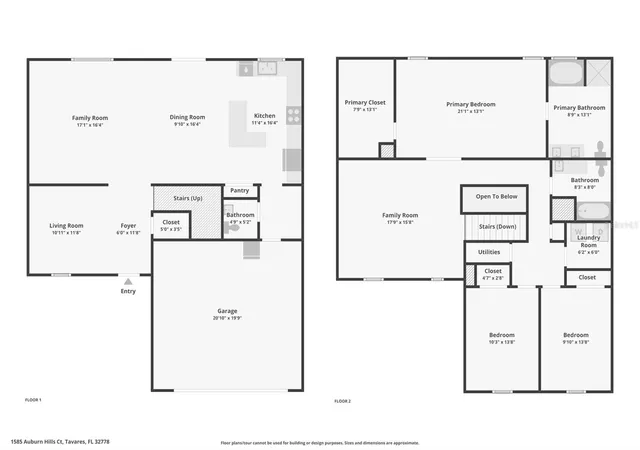 Photo 2 of Single family home for sale at 1585 Auburn Hills Ct, Tavares, FL 32778 | MLS# O6412949 | Listing updated on 2026-08-20