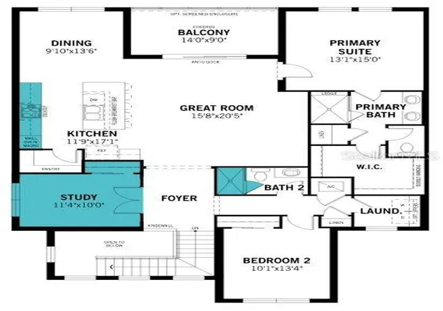 2nd image of 17420 Moonflower Dr, VENICE, FL 34293