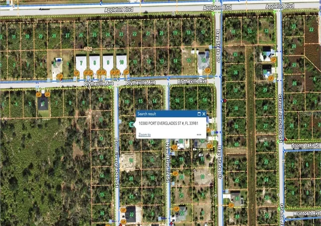 Photo 1 of Land for sale at 10380 Port Everglades St, Port Charlotte, FL 33981 | MLS# S5151224 | Listing updated on 2026-06-29